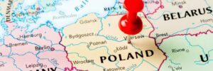 Polen Landkarte