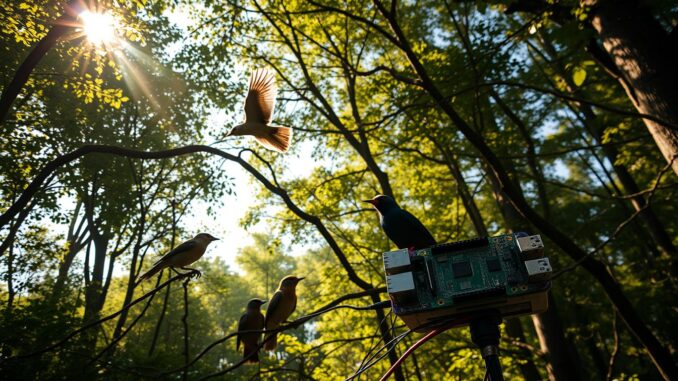 Edge AI Vogelbeobachtung