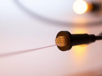 FTTH Glasfaser Spleiß