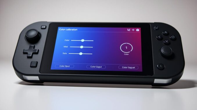 Steam Deck OLED Kalibrierung